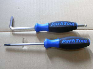 PARK　TOOL　六角ドライバー・+ドライバー 　計2点