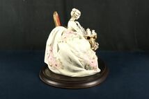 5570■ CAPODIMONTE カポディモンテ 陶器人形 オブジェ 西洋美術 イタリア_画像4