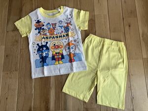 新品 女の子 男の子 半袖パジャマ イエロー 95センチ