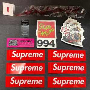 Supreme ストロー ステッカー ノベルティー シュプリーム ボックスロゴ