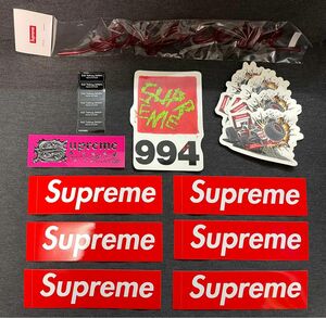 Supreme ストロー ステッカー ノベルティー シュプリーム ボックスロゴ