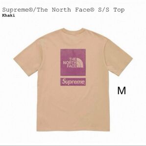 Supreme The North Face S/S Top Khaki M