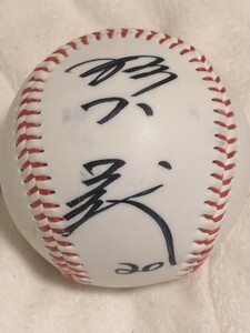  Chunichi Dragons Japanese cedar under . autograph autograph ball 