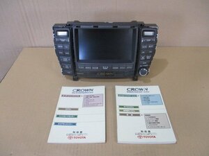 トヨタ クラウン 純正 GRS180 180系 マルチモニター 86111-30320 スイッチ C8 0219