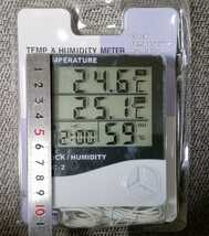 温度計・湿度計・室内/室外2箇所測定　時計_画像6