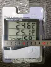 温度計・湿度計・室内/室外2箇所測定　時計_画像7