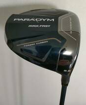 良品綺麗・Callaway/キャロウェイ PARADYM MAX FAST/パラダイムマックスファスト/2023/9.5°/S/SPEEDER NX40forCW+ヘッドカバ- _画像1