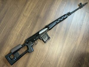 WE ドラグノフ SVD ブラック ガスカット加工