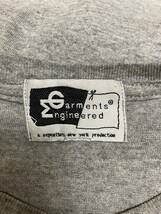 カナダ製 Engineered Garments エンジニアードガーメンツ ポケット ロゴ Tシャツ S グレー xpv_画像6