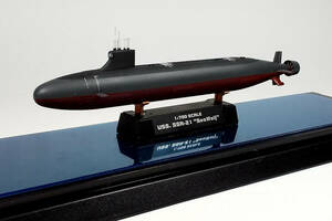 ●完成品・1/700・アメリカ海軍最新原子力攻撃潜水艦・シーウルフ級・SSN-21・「シーウルフ」その②
