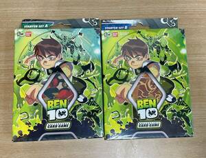 【BEN10 collectible card game ベン10カードゲーム】スターターセットA・B/未開封/海外版/S65-294
