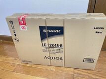 ☆新品未開封☆SHARP AQUOS 液晶テレビ LC -22K45-B D端子_画像1