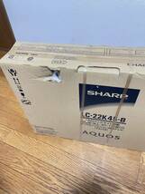 ☆新品未開封☆SHARP AQUOS 液晶テレビ LC -22K45-B D端子_画像2