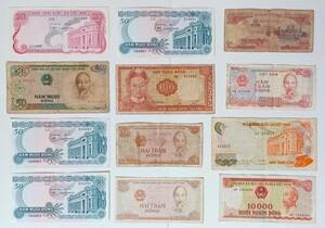 * Vietnam note total 12 sheets *hy13