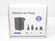 Air Pump ワイヤレス エアー ポンプ 電動 空気入れ 携帯用 小型 ライト USB充電式 アタッチメント ノズル 浮き輪 プール ボート エアベット_画像7