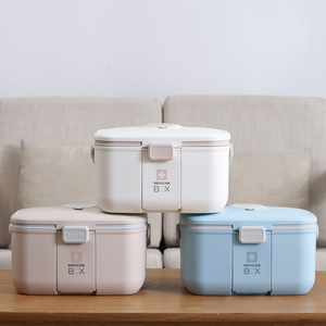  popular . сolor selection possible first-aid kit stylish sewing box sewing box high capacity lovely make-up box medicine box steering wheel white storage BOX cosme box 