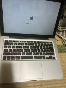 Apple MacBook Pro 2012 13インチ corei5 HDD500GB(HDD固定ネジ無し)メモリ8GB macOS Catalina バッテリー　アダプターあり　タバコ臭あり