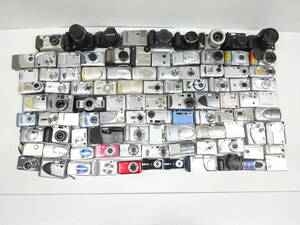  compact digital camera SONY Canon CASIO Nikon FUJIFILM etc. 98 pcs set sale operation not yet verification M4258