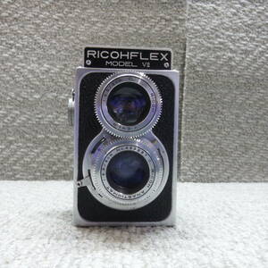 TA102 RICOH リコーフレックスVII RICOHFLEX MODEL VII 二眼レフ ブラックボディ フィルムカメラ 昭和レトロ アンティーク