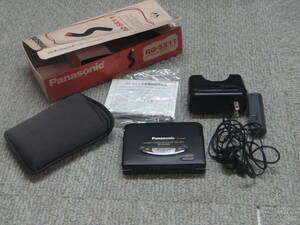 TA142 Panasonic/パナソニック　RQ-SX11　カセットプレーヤー/ガム電池/充電器/イヤホン 