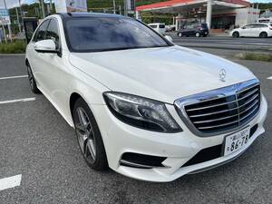 !!!10万円スタート!!!★メルセデス・ベンツ　S300ｈ　AMGライン　ラグジュアリーパッケージ★走行距離：12万㎞★車検：令和6年10月迄★