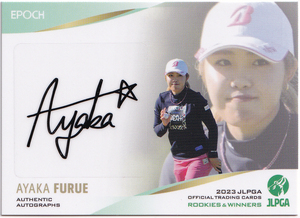 【古江彩佳/27枚限定】2023 EPOCH JLPGA 女子プロゴルフ ROOKIES & WINNERS 直筆サイン 12/27