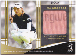 【新垣比菜/280枚限定】2023 EPOCH JLPGA 女子プロゴルフ ROOKIES & WINNERS ウエア 105/280