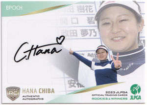 【千葉華/135枚限定/RC】2023 EPOCH JLPGA 女子プロゴルフ ROOKIES & WINNERS 直筆サイン 116/135