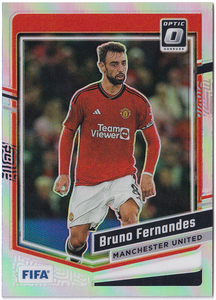 【ブルーノ・フェルナンデス/Bruno Fernandes】2023-24 Panini Donruss Optic Soccer Holo Silver