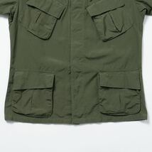 希少サイズ MEDIUM SHORT 米軍実物 ジャングルファティーグジャケット 4th シャツ vintage US ARMY アメリカ軍 Mサイズ デッドストック_画像7