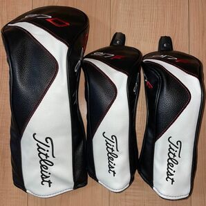 タイトリストtitleist917ゴルフヘッドカバーセット新品未使用品#ドライバーヘッドカバー#フェアウェイウッドヘッドカバー