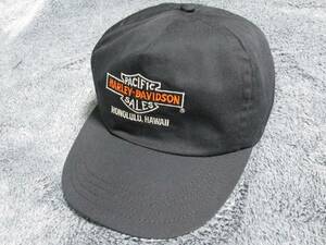 Harley-Davidson　ハーレーダビッドソン　キャップ 帽子　ホノルル　Hawaii　ブラック