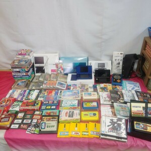 ◎【ゲーム まとめ売り】ジャンク品 箱のみ 説明書のみ 任天堂DS ゲームボーイ ファミコン ディスクシステム レトロゲーム 色々 162-35