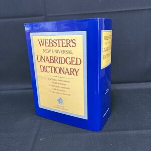 ●古本《WEBSTER'S New Universal Unabridged Dictionary- Deluxe second edition》DORSET BABER 洋書 161-72