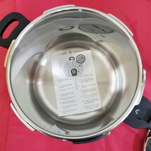 ◇ 未使用保管品 ティファール T-fal 片手圧力鍋 圧力鍋 片手鍋 調理器具 6L 4～6人用 P2530744 165-27_画像2