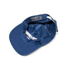 USA製 POLO SPORT ポロスポーツ コットンキャップ ブルー 青 ポロ ラルフローレン ヴィンテージ アメリカ製 90’s 帽子 デッド_画像5