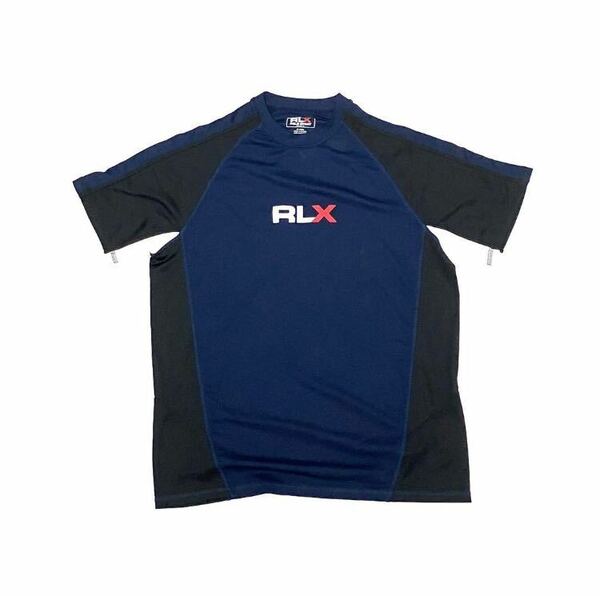 新品 RLX ポロスポーツ POLO SPORT デッド サイクリングTシャツ ラルフローレン ネイビー S