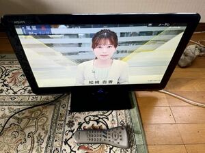 【動作美品】シャープ 22V型 フルハイビジョン 液晶 テレビ LC-22K3 2010年 フルHD(1920x1080 Pixels)搭載 薄型エッジライト