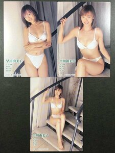 早川 由美子　RQ2000　112・113・114　3枚セット　レースクイーン　水着 グラビア アイドル トレカ トレーディングカード　