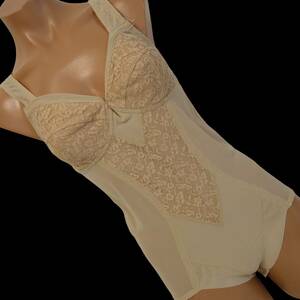 233#to Lynn pTriumph mesh non wire correction body suit /D80L bust 98 [ postage 300 jpy ]
