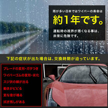 フェラーリ F430 [2005.01-2010.01] エアロワイパー フロントワイパー 2本_画像4