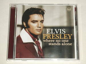 エルヴィス・プレスリー/ホエア・ノー・ワン・スタンズ・アローン/CDアルバム ELVIS PRESLEY WHERE NO ONE STANDS ALONE