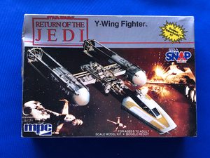 MPC Star Wars episode 6 Jedi. ..[Y-Wing Fighter /Y Wing Fighter ] shrink breaking the seal not yet constructed goods / RETURN OF THE JEDI