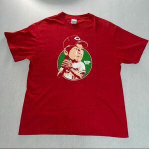 広島東洋カープ　carp Tシャツ　背番号18 前田健太