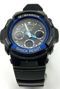 【7772】CASIO カシオ G-SHOCK AM-591 クォーツ メンズ腕時計 不動 ジャンク