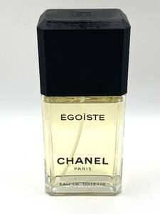 【7754】ほぼ満量！ 残量たっぷり！ CHANEL EGOIST EAU DE TOILETTE シャネル エゴイスト オーデトワレ 100ml スプレー