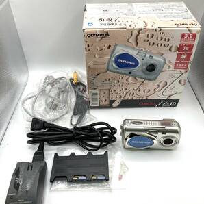 【7865】OLYMPUS CAMEDIA μ-10 DIGITAL 充電器,SDカード16MB/64MB,ケーブル,箱付き付 オリンパス キャメディア デジタルカメラ デジカメの画像1