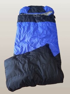 TOOGE　寝袋　シュラフ　ICE-SNOW 1500 L　ブルー　アウトドア　キャンプ 0503-11