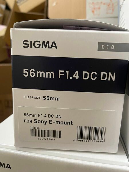 【新品最安値、未開封】SIGMA 56mm F1.4 DC DN | Contemporary ソニーE