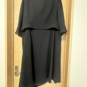 ブラックフォーマル 黒 ワンピース 礼服　大きいサイズ